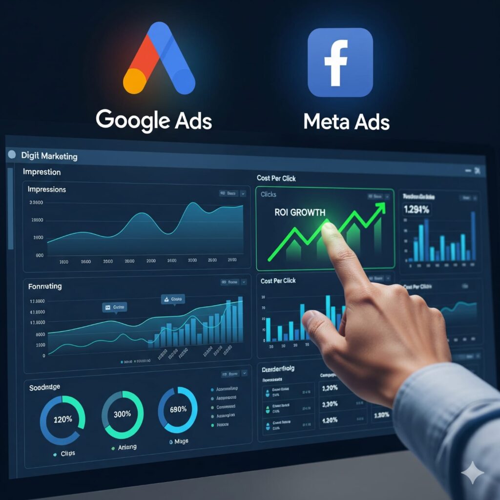 Google Ads & Meta Ads-Paid Ads Marketing